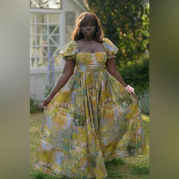 Selkie Renaissance Dress - Picture 2 of 9